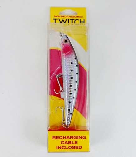 Rechargeable Flashing LED Vibra Fishing Lure Prawn Bait Crankbait Executioner $ - 第 4/5 張圖片