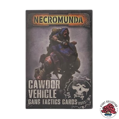 Warhammer Necromunda Cawdor Vehicle Gang Tactics Cards Englisch 301-16