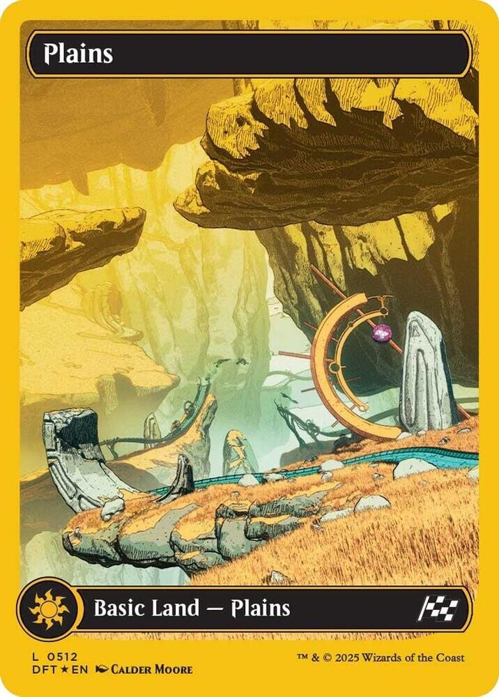 Plains (First-Place Foil) #512 MTG Aetherdrift NM X1