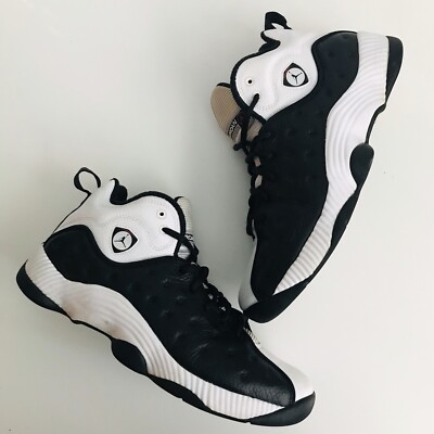 Jordan Jumpman Team II Leather Sneakers Size 9.5 | eBay