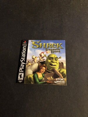 shrek treasure hunt ps1 Manual Only