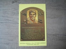 National Baseball Hall of Fame Postcard - Stanley Anthony Coveleski Elected 1969