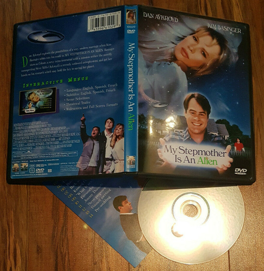 2387 My Stepmother Is An Alien DVD w/ Insert (Dan Aykroyd, Kim