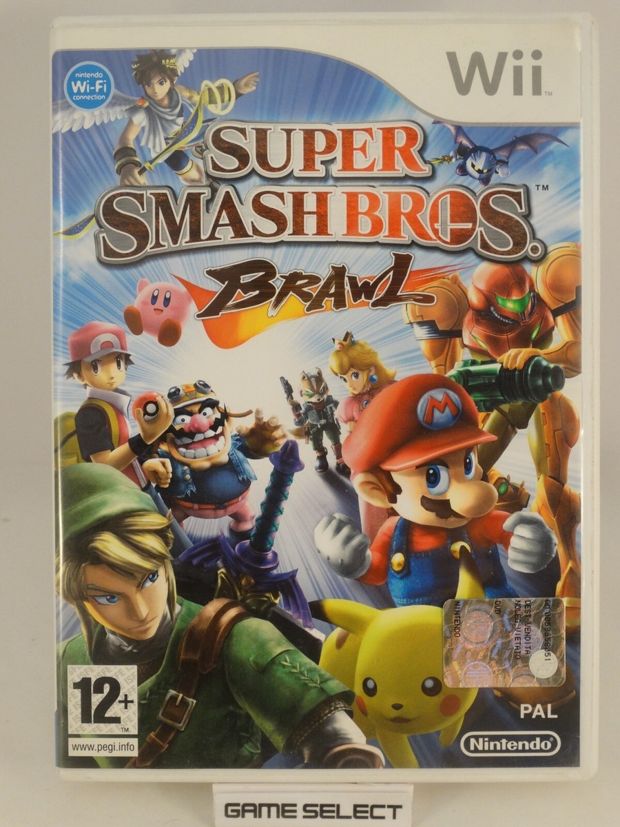 SUPER SMASH BROS BRAWL NINTENDO WII e WIIU U PAL ITA ITALIANO