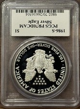 1986 Grade PR 70 Silver Bullion Coins for sale | eBay
