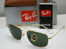 ray ban colonel gold
