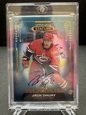 2021-22 Upper Deck Stature Jack Drury Rookie Auto 05/10