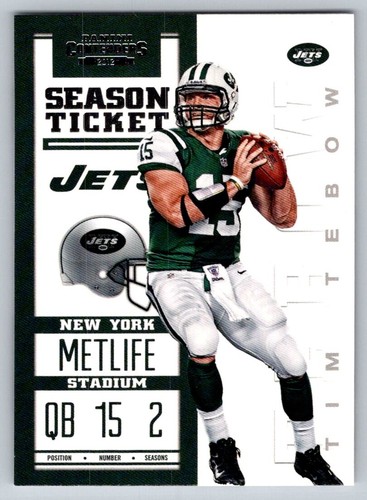 Tim Tebow #68 2012 Panini Contenders card