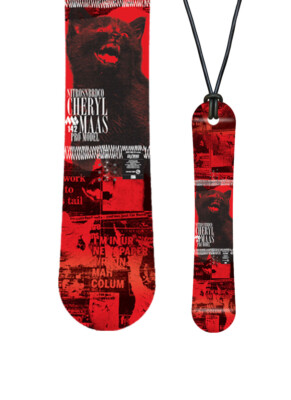 NITRO Cheryl Maas Pro Model 12/13 MINIBOARD NEW + Geschenkverpackungen - MBX28