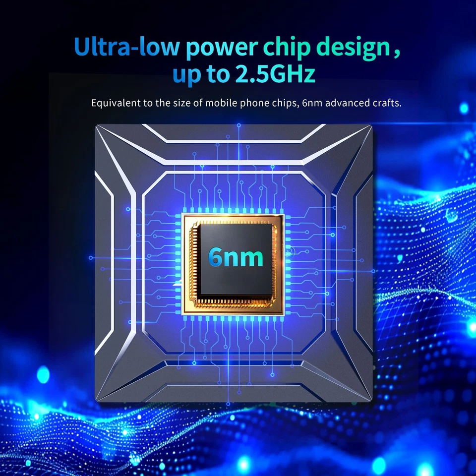 X96 M200 TV Box Android 14 S905X5M 4G 32G/64G WiFi 1000M BT5.X H.265 4K HDR Box - Image 4 of 4