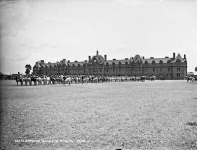 Marlborough Barracks, Dublin City, Co. Dublin Ireland c1900 OLD PHOTO