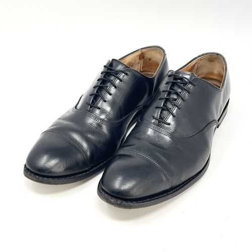 ALLEN EDMONDS Park Avenue Black Leather Cap Toe Oxford Shoes Mens Size US 11 D - 第 1/13 張圖片