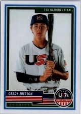 2023 Panini USA Baseball Stars & Stripes #26 Grady Emerson
