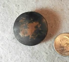 Large 35.5mm pre Civil War Relic 2-pc. copper button most unusual dug Virginia