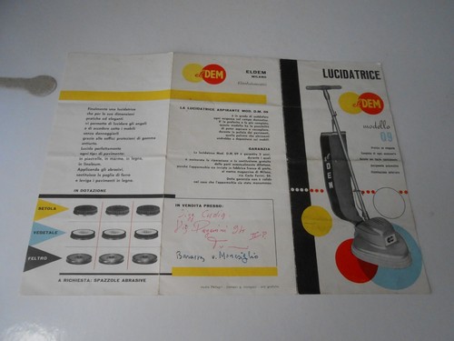 ELDEM elettrodomestici LUCIDATRICE modello 09-pubblicita' - Imagen 3 de 3