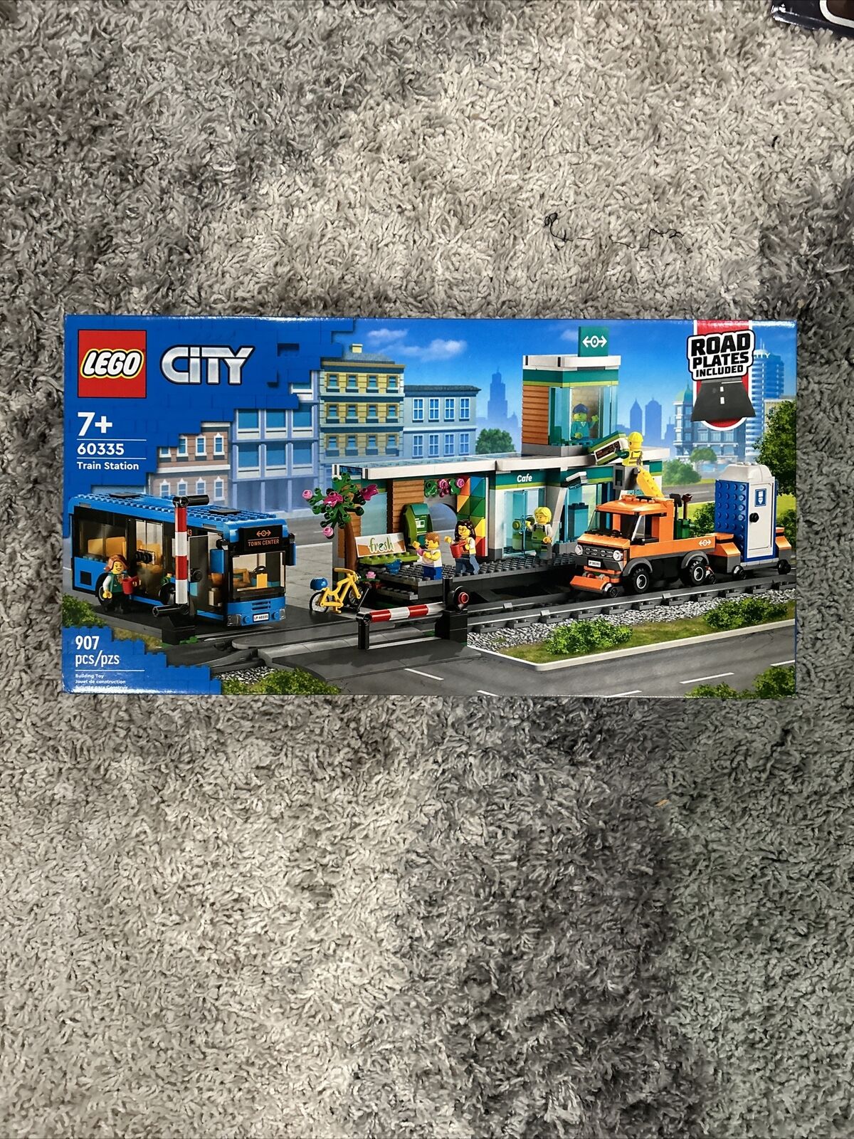 LEGO City Train Station 60335 907pcs 7+ Brand New Factory Sealed