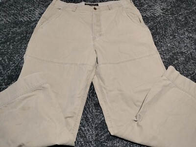 アバクロ 90s two tuck chino 32x34 beige Vintage Abercrombie & Fitch Chino Pants Mens 34 regular Tan