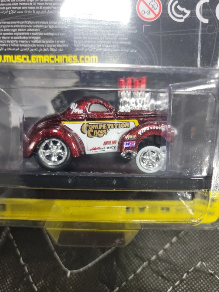 Muscle Machines 1941 Willys Coupe 2022 #11 免运费 — 第 3/3 张图片