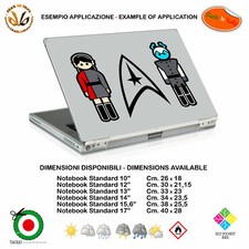 star trek romulan andorian cartoon sticker notebook tablet sticker print pvc