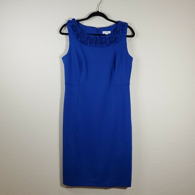 electric blue club dress Electric Blue Ballroom Dance Dress with Velvet Details main image 1