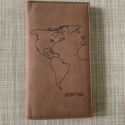Nomad Lane Just Go Passport Wallet Vegan Leather