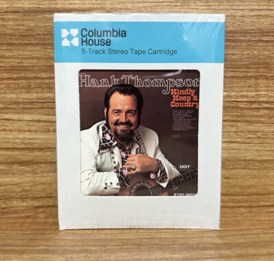 Hank Thompson 8 TRACK 1973 Kindly Keep It Country DOT Records 8-track NEW  