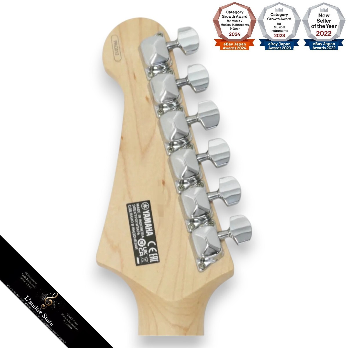 YAMAHA PAC012 PACIFICA Electric Guitar JP PAC 012 Right