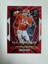 2021 Panini Prizm Draft Picks All-American #181 Ruby Wave Trevor Lawrence RC