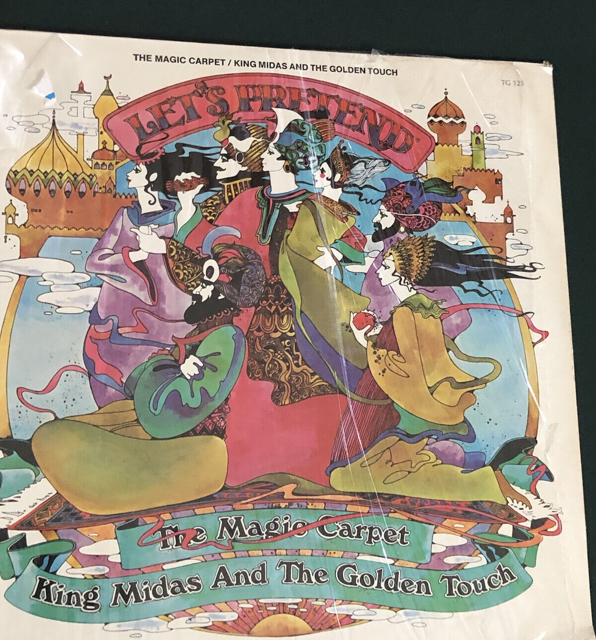 Let's Pretend - The Magic Carpet / King Midas and The Golden Touch - vinyl  record album LP