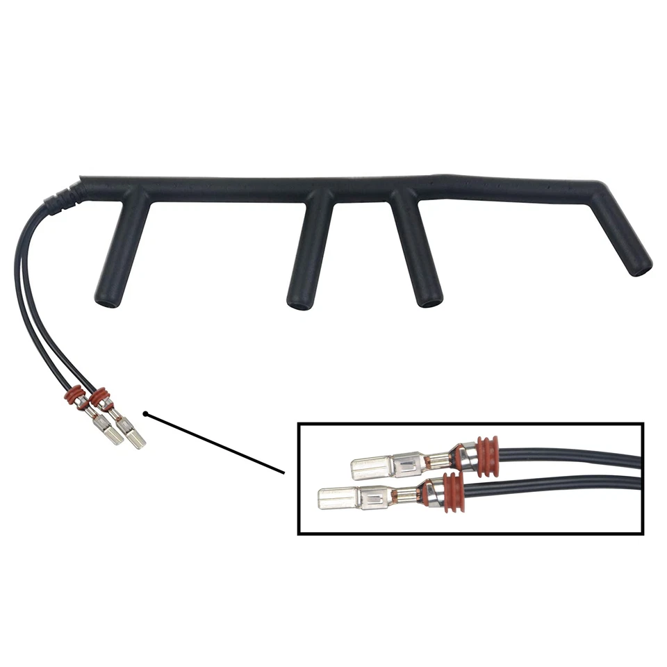 Faisceau Bougie de Préchauffage 2 Fil prévu Alhambra Arosa Cordoba Ibiza II Leon - Immagine 2 di 4