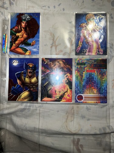 1994 Marvel Flair Trading Card 1-150 Set Lot Comic Book Iron Man Error Missing1 - Picture 17 of 23