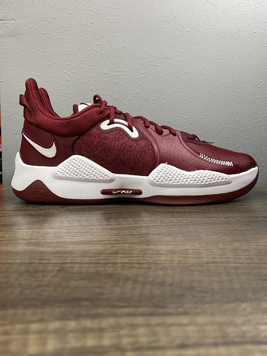 Nike PG 5 TB Team Red Maroon White PG5 Paul George DM5045-601