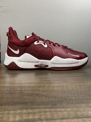 Nike PG 5 TB Team Red Maroon White PG5 Paul George DM5045-601