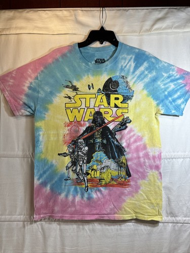 Star Wars Tie Dye Pink Storm Trooper Mad Engine Kohl’s Men’s Shirt Size Medium