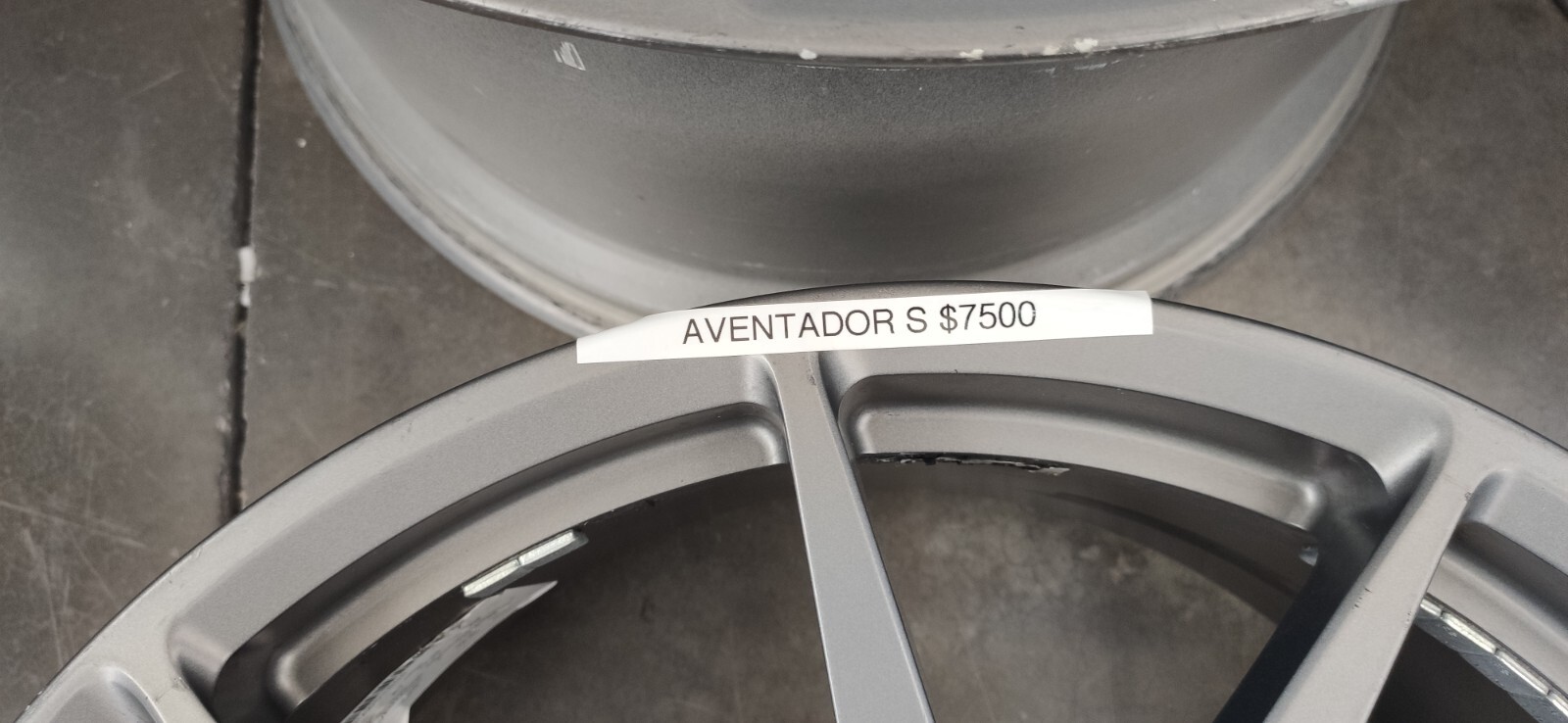 20" F 21" R LAMBORGHINI AVENTADOR  RIMS  STOCK GENUINE SET OF 4