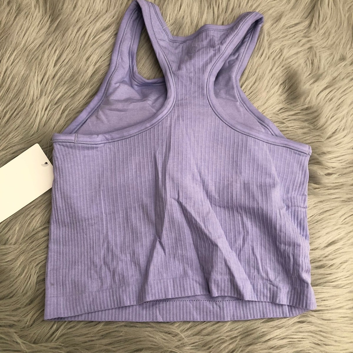Ebb to Street RB Crop Tank 6号 薄紫(ピンク) Lululemon Ebb To Street Racerback Crop Tank Top - Pink Lychee