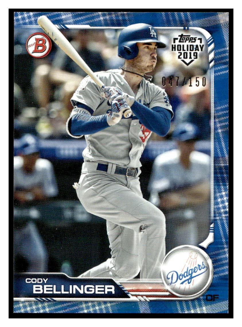 Bowman Cody Bellinger Baseball 2019 Season Sports Trading Cards