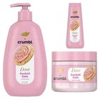 Dove x Crumbl Cookie Body Wash & Hand Wash & Scrub Set Confetti Cake Limited Ed