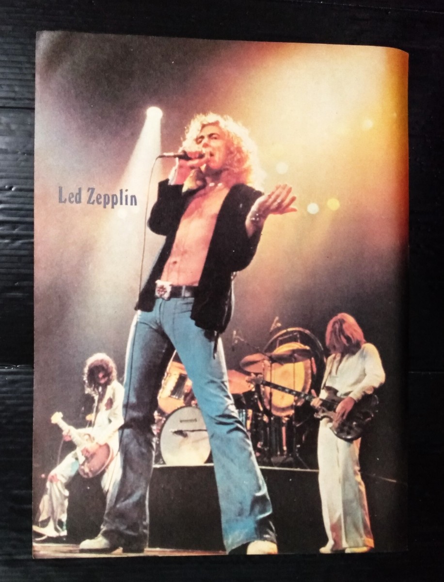 C6402 Led Zeppelin Dolly Parton Vintage Thailand ONLY 1 COLOR PAGE