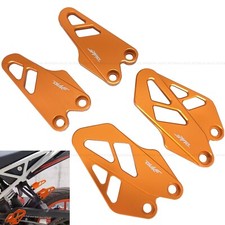 Reposapiés KTM Duke 125 390 Riders & Pillion protectores de talón placa de clavija 2017-2023