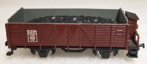 Rokal 00208, 2achs. offener Güterwagen Essen mit Bremserhaus, TT, beschädigt&OVP | Zustand: Gebraucht