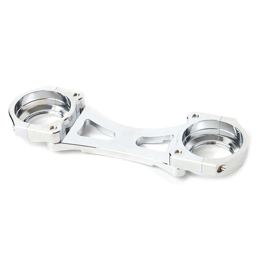 Chrome 49mm Fork Brace For Harley Dyna Super Glide FXD FXDB FXDL FXDF 2007-2017