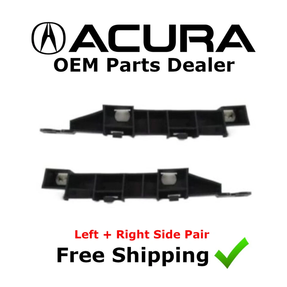 Par espaciador de parachoques trasero Acura TL 2004-2008 LH + RH nuevo (OEM) Foto 4 de 4