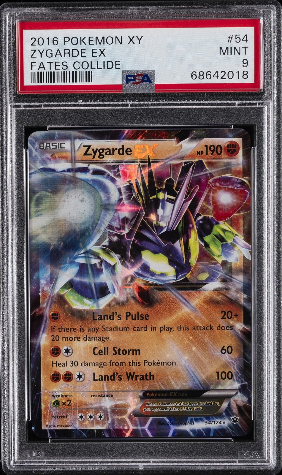 Zygarde EX #54