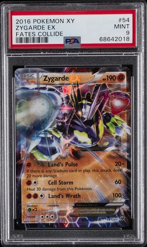 Zygarde-EX graded PSA 9 for sale on eBay