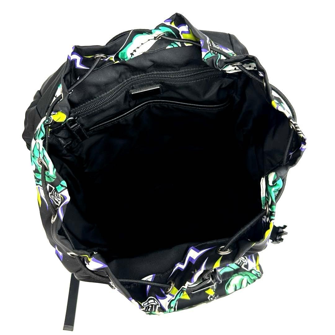 Prada Frankenstein Backpack with Triangle Plate, … - image 7