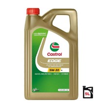 CASTROL Engine Oil Edge 5W-30 5L + MANN Oil Filter Service Kit For Volvo S40 V40 8.41 per litre