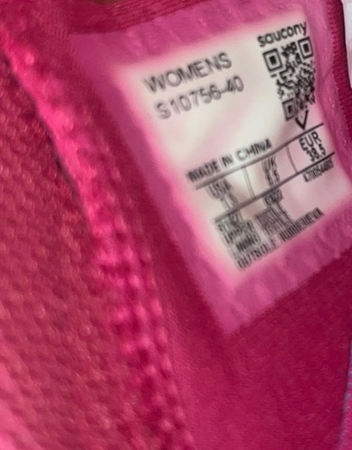 Scarpe da allenamento Saucony Endorphin Pro 3 donna taglia 7,5 rosa fucsia running - Foto 9 di 11