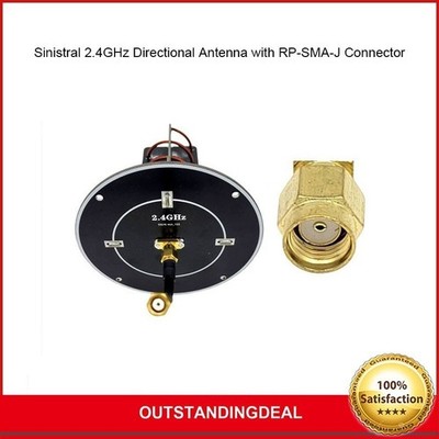 Sinistral 2.4GHz Directional Antenna 13dBi High   Left-handed Spiral Antenna &ex