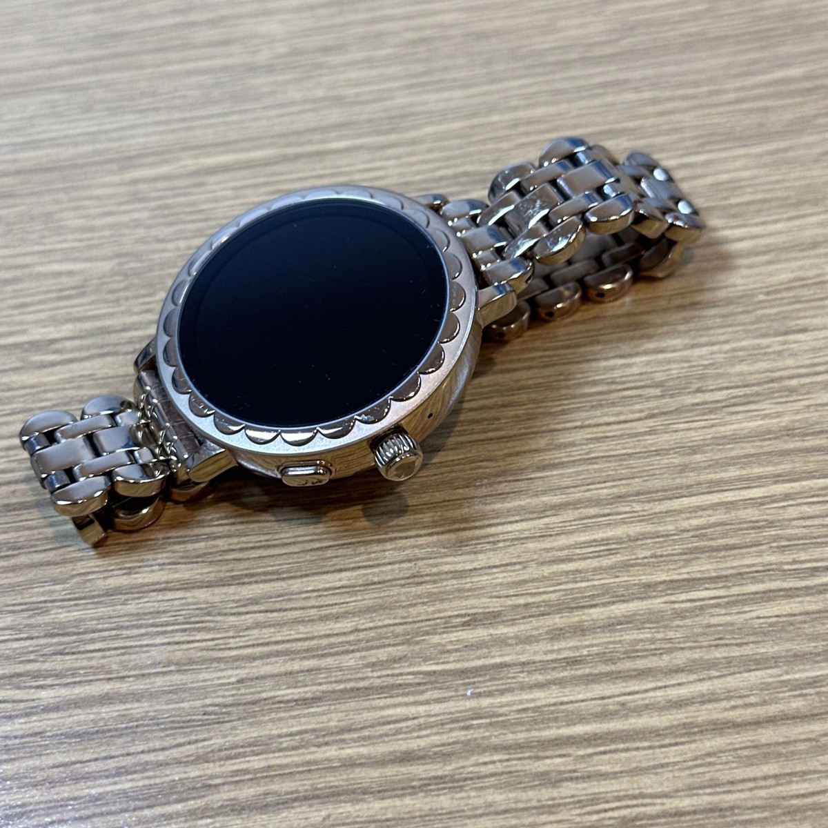 【美品】⭐️kate spade SCALLOP スマートウォッチ DW5K1 Black Stainless Steel Scallop Smartwatch 2 | Kate Spade New York
